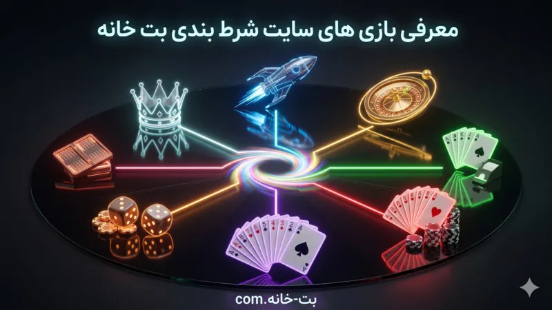 معرفی بازی های سایت شرط بندی بت خانه